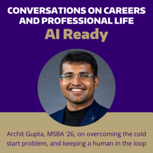 Episode promo image with circular headshot of Archit Gupta. Text reads "Conversations on Careers and Professional Life: AI Ready"